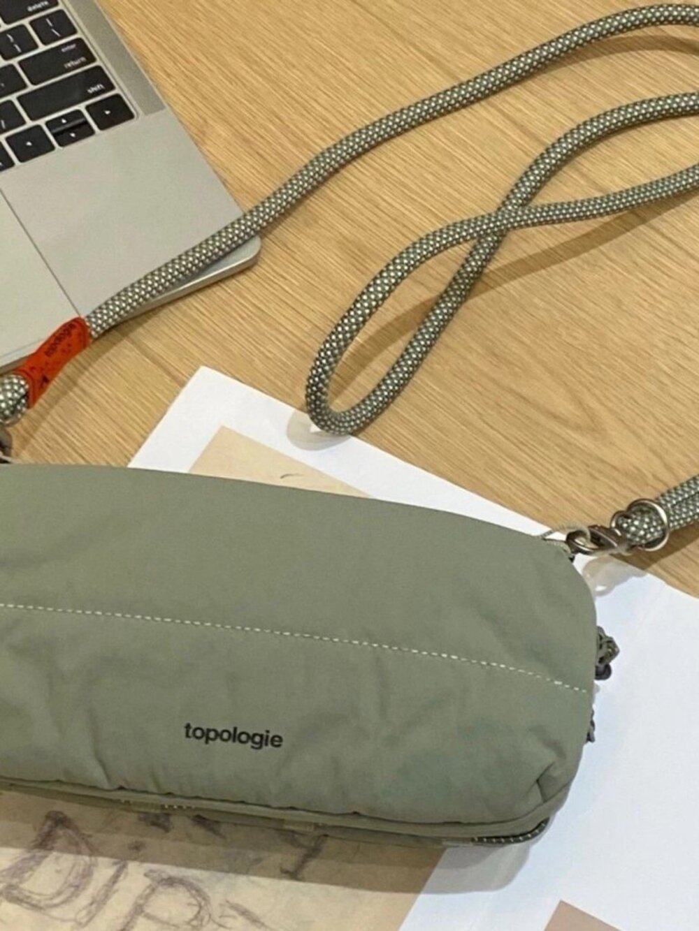 Pre-owned Topologie Crossbody Outdoor Water Bottle Bag Unisex
